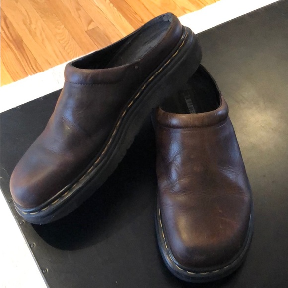 Dr. Martens | Shoes | Dr Martens Clog Mules Mens Size Us 7 Brown | Poshmark